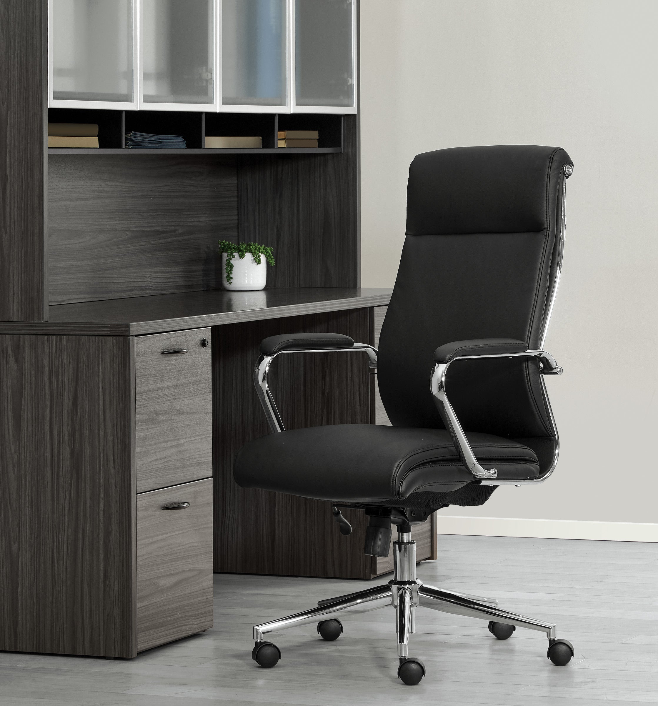 High Bk Silver Ion Technology Fabric Chair
